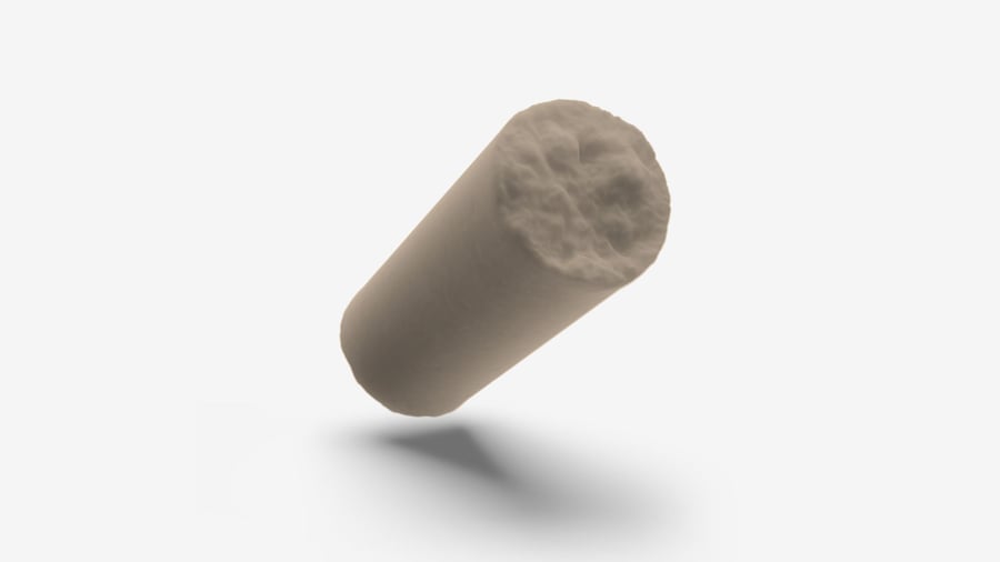 Cylinder_rough_long_khaki_angled